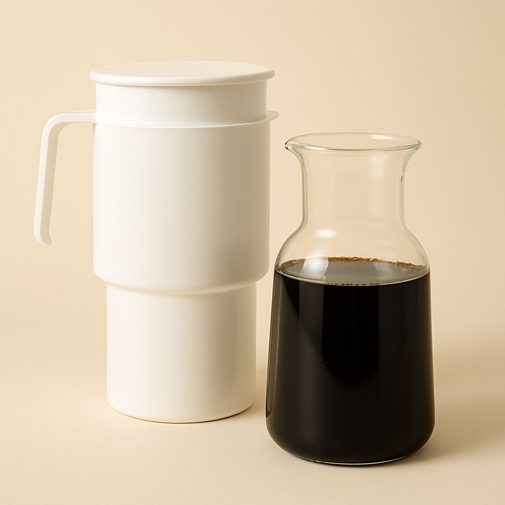 Studio product shot of the Toddy Cold Brew System
